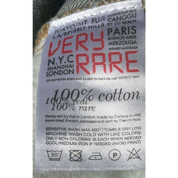 Very Rare Sakura Embroidered Jeans Size Small - Picture 9 of 14